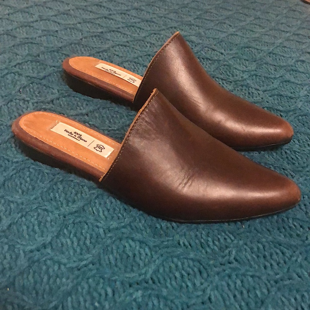 Handmade Guatemalan Leather Flats